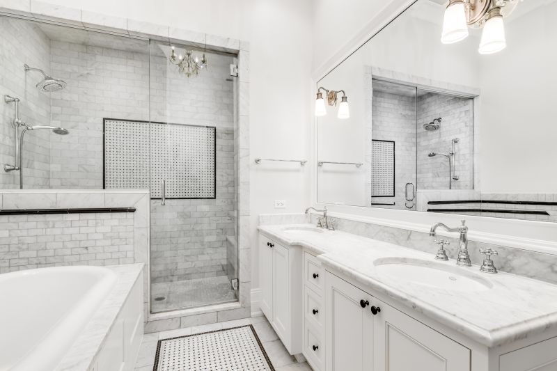 Contemporary Walk-In Showers